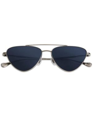 Jil Sander Pilot-Frame Sunglasses - Blue