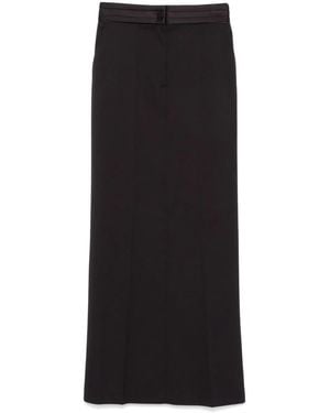 Semicouture Giulietta Maxirock - Schwarz
