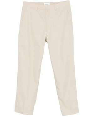 Closed Cuffed Pants - Natural