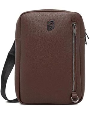Liu Jo Logo-Plaque Messenger Bag - Brown