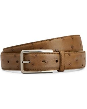 Tod's Riem Van Struisvogelleer - Bruin