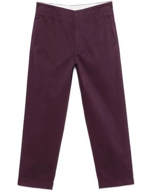 forte_forte Cropped Trousers - Purple