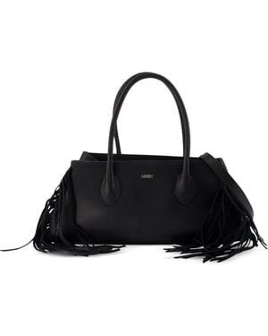 Amiri Bolso De Hombro Honey 40 Con Flecos - Negro