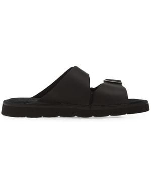 Clarks Solsbury Strap Buckle-Fastening Sandals - Black