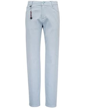 Marco Pescarolo Five-Pocket Trousers - Blue
