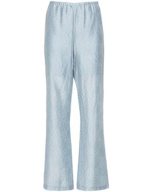 Rodebjer Pantalones Lunara Rectos - Azul