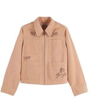 Scotch & Soda Chaqueta Bordada - Neutro