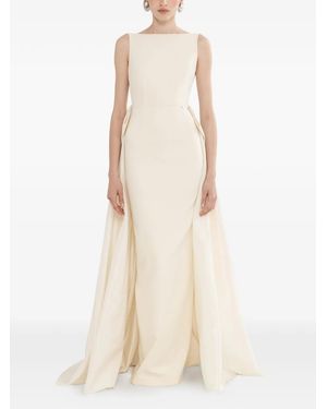 Nissa Backless Maxi Dress - Natural