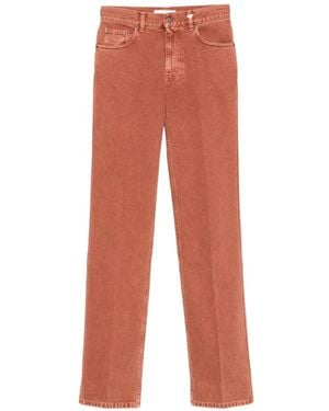 Chloé Straight Jeans - Orange