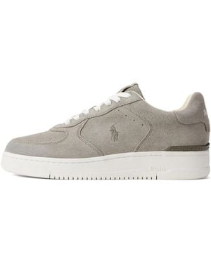 Polo Ralph Lauren Zapatillas Masters Court de ante - Gris