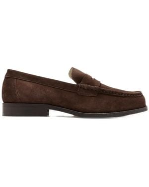 Duke & Dexter Willis Penny Loafers - Brown