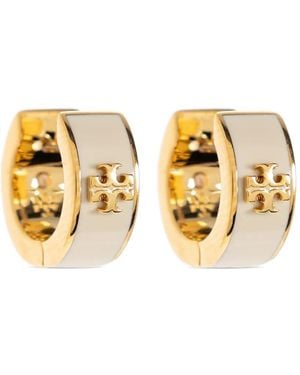 Tory Burch Kira Huggie Oorringen - Metallic