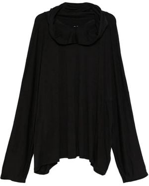 Rick Owens Oversize-Fit Hoodie - Black