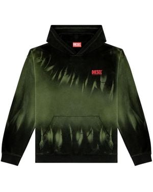 DIESEL S-boxt-hood-r2 パーカー - グリーン