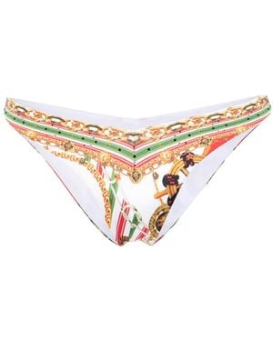 CAMILLA Slip Bikini Con Stampa Saluti Summertime - Neutro