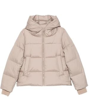Marc O' Polo Hooded Puffer Jacket - Natural