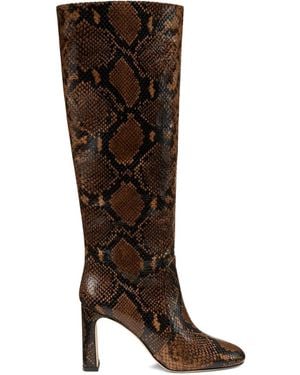 Stuart Weitzman Leather Knee-High Boots - Brown