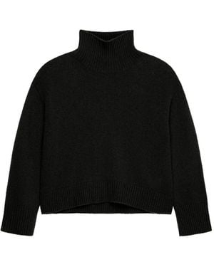 Givenchy Oversized Turtleneck Sweater - Black