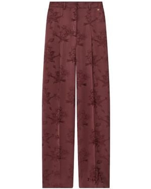 Amiri Hose Mit Blumen-Print - Lila
