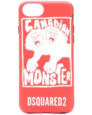 DSquared² Canadian Monster Iphone 8 Case - Red