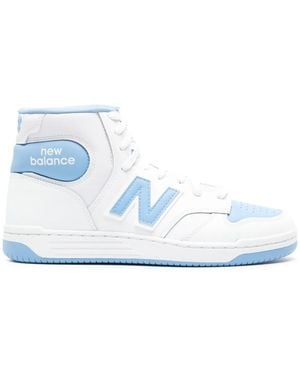 New Balance Bb480 Panelled Trainers - Blue
