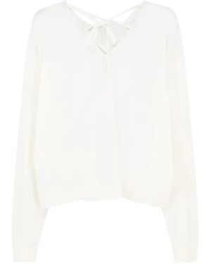 Aspesi Crew-Neck Sweater - White