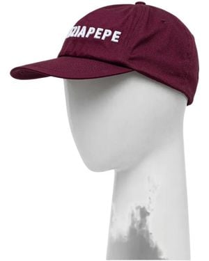 Patrizia Pepe Logo-Embroidered Baseball Cap - Purple