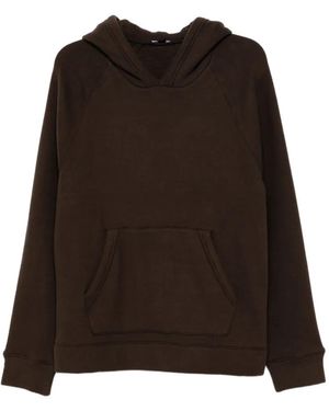 James Perse Raglan-Sleeve Hoodie - Brown