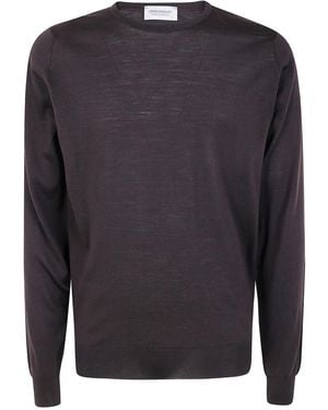 John Smedley Lundy Crew-Neck Jumper - Grey