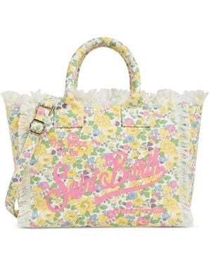 MC2 Saint Barth Colette Liberty Floral-Print Tote Bag - White