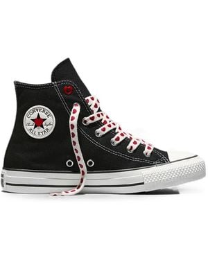 Converse Baskets Chuck Taylor All Star Valentine's Day - Black