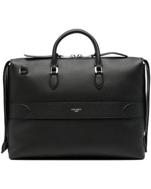 Dolce & Gabbana Leather Briefcase - Black