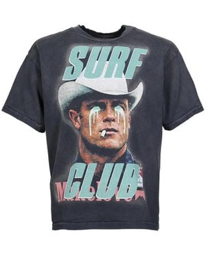 JUN/NAKAYAMA Graphic-Print T-Shirt - Blue