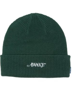 AWAKE NY Berretto Con Logo - Verde