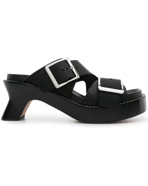 Loewe Ease 70mm ミュール - ブラック