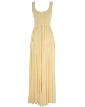 Zimmermann Metallic-Jersey Maxi Dress