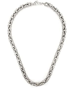 Emanuele Bicocchi Spiked-Link Chain Necklace - Metallic
