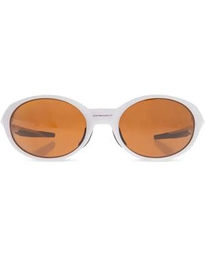 Oakley Occhiali Da Sole Ovali - Bianco