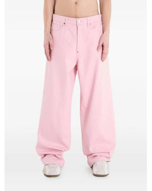 KENZO Wide-Leg Jeans - Pink
