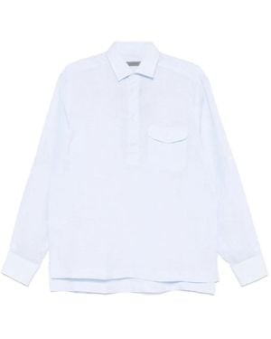 Corneliani Linen Shirt - White