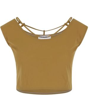 Niccolò Pasqualetti Cut-Out Top - Natural