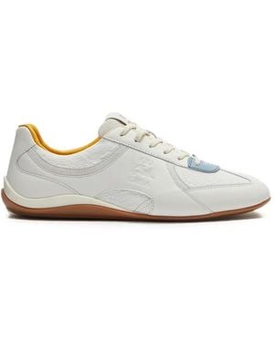 LILI CURIA Zola Panelled Trainers - White