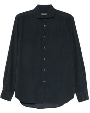 Corneliani Long Sleeve Shirt - Blue