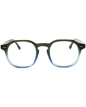 MCALLISTER Square-Frame Glasses - Blue