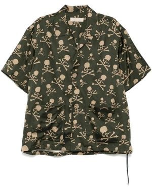 MASTERMIND WORLD Skull Shirt - Green