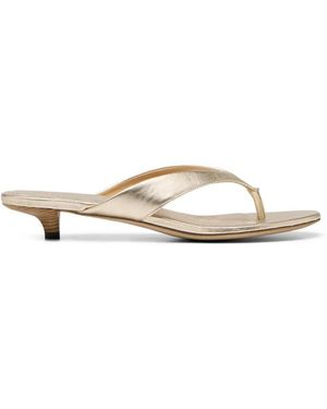 Marsèll Orma Metallic Heeled Sandals - White