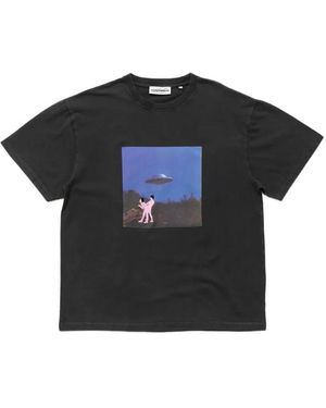 Carne Bollente I Came From Outerspace Graphic-Print T-Shirt - Black