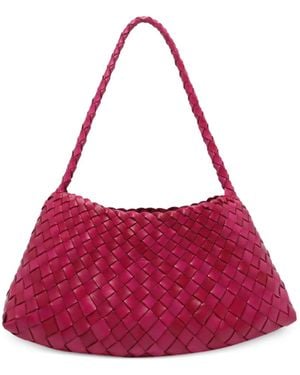 Dragon Diffusion Handwoven Rosanna Shoulder Bag - Purple