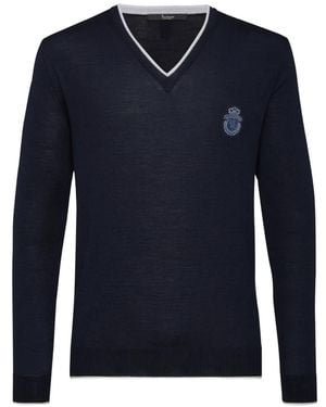 Billionaire Pull Miguel À Col V - Blue