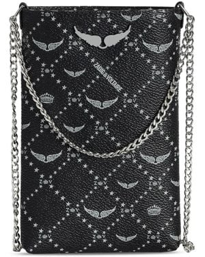 Zadig & Voltaire Rock Phone Pouch - Black
